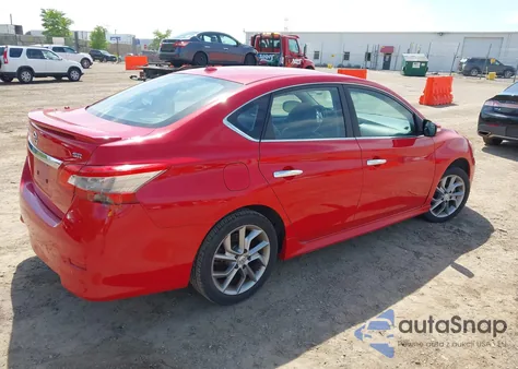 2015 Nissan Sentra Sr from USA, damaged, VIN 3N1AB7AP1FY298207